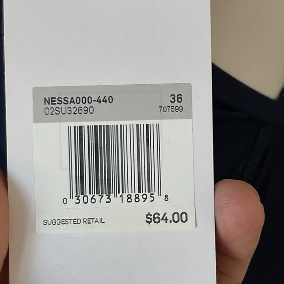 NWT Nike Swim Women's Performance Swimwear Navy Blue Size 10 NESSA000-440 - Picture 10 of 12